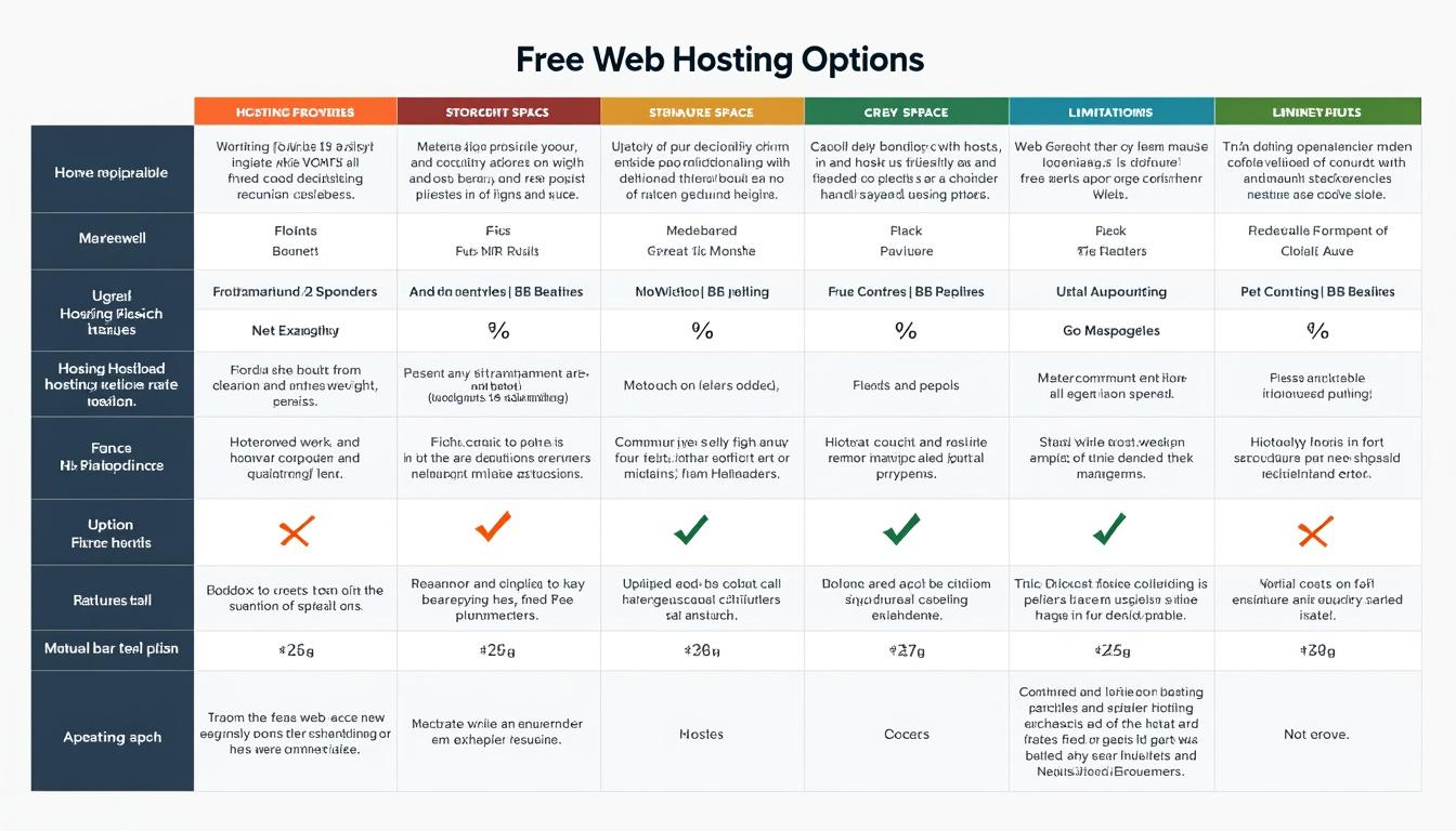 découvrez notre comparatif des hébergements web gratuits, où nous explorons les avantages et inconvénients de chaque option. idéal pour les débutants et les petites entreprises, cette analyse vous aidera à faire le bon choix pour votre site internet.