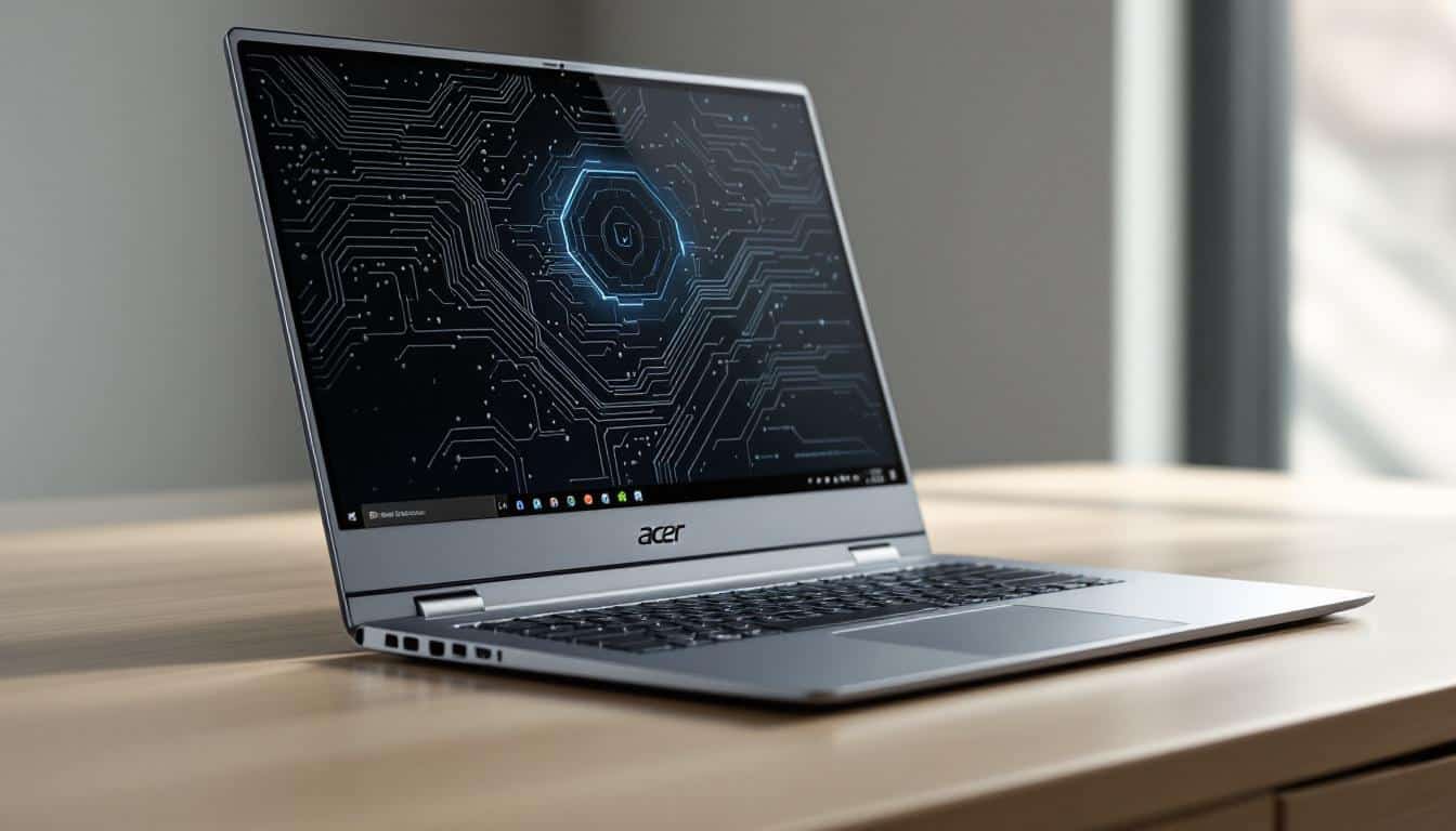découvrez les dernières innovations technologiques intégrées dans l'ordinateur portable acer 14 pouces compact, alliant performance, portabilité et design moderne pour répondre à tous vos besoins.