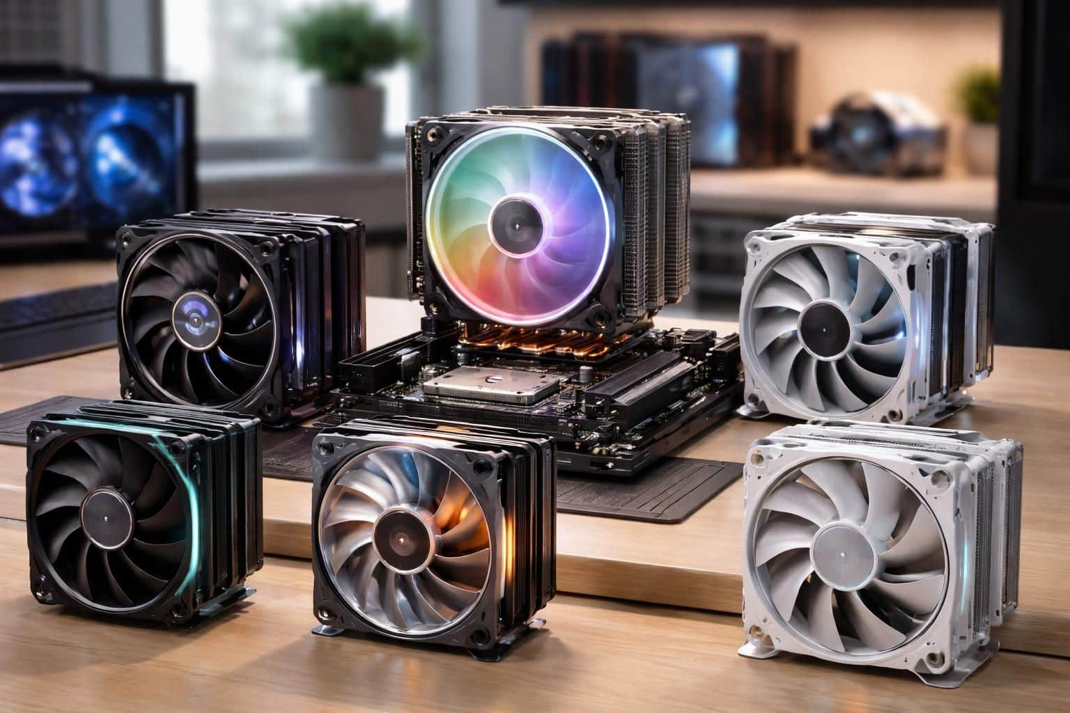découvrez comment choisir les meilleurs ventilateurs cpu pour assurer un refroidissement optimal et maintenir les performances de votre processeur.