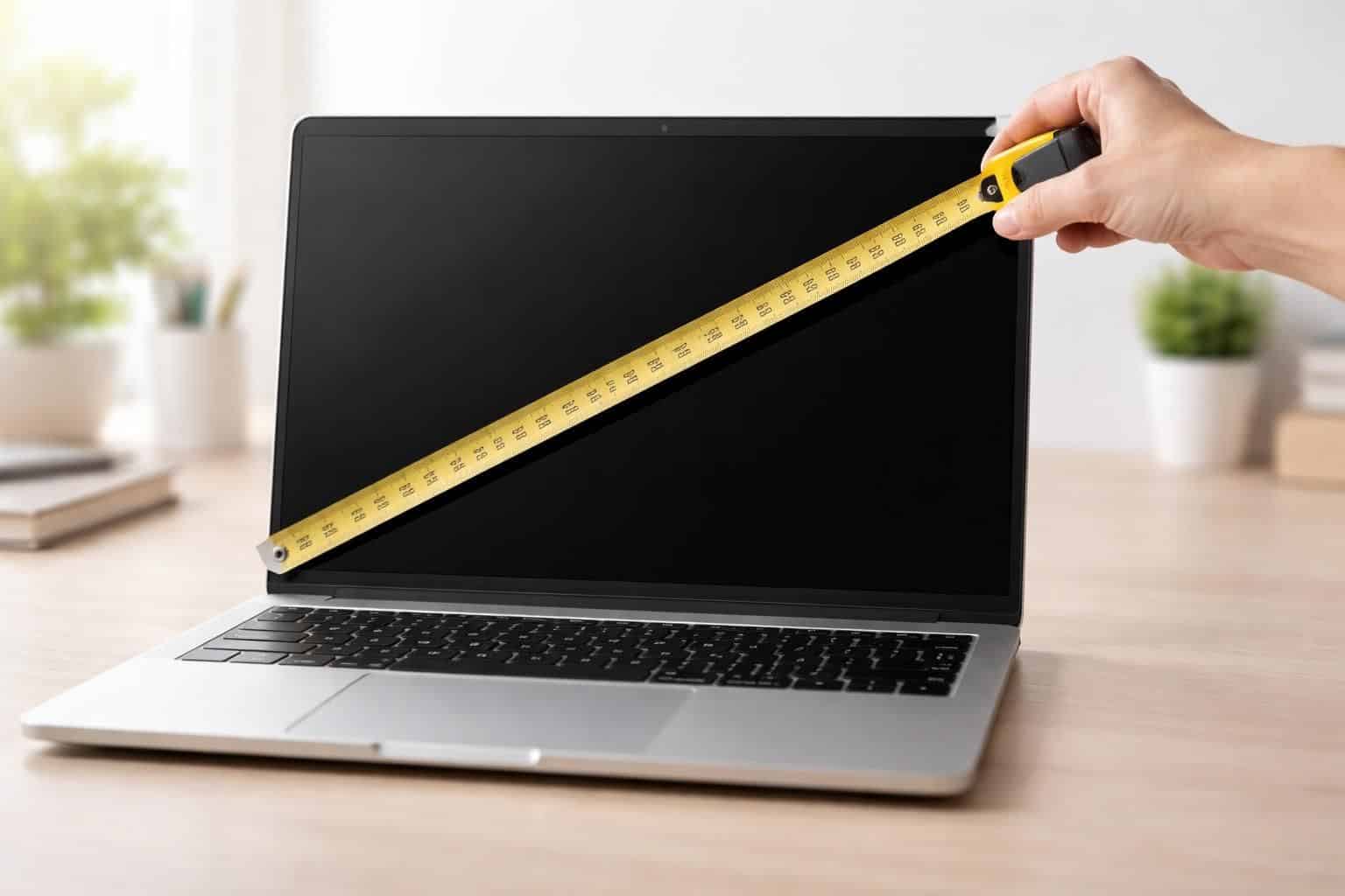découvrez une méthode rapide et facile pour mesurer la taille de votre pc portable en seulement 2 minutes.