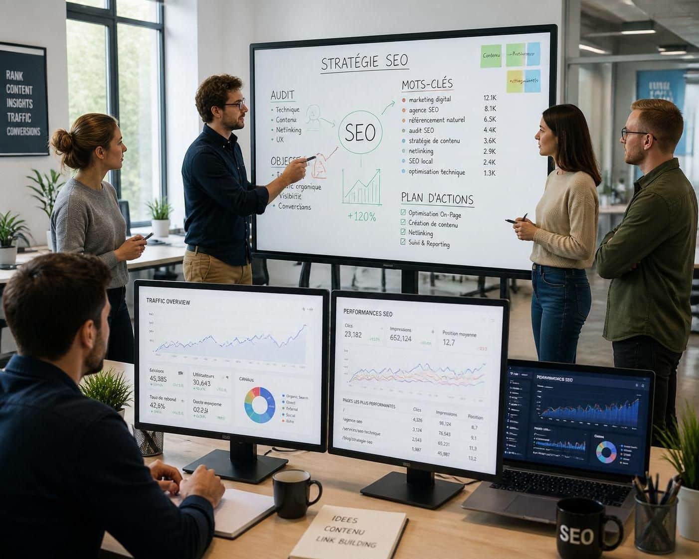 découvrez comment victory crea élabore des stratégies seo efficaces pour attirer un trafic qualifié et booster la visibilité de votre site web.
