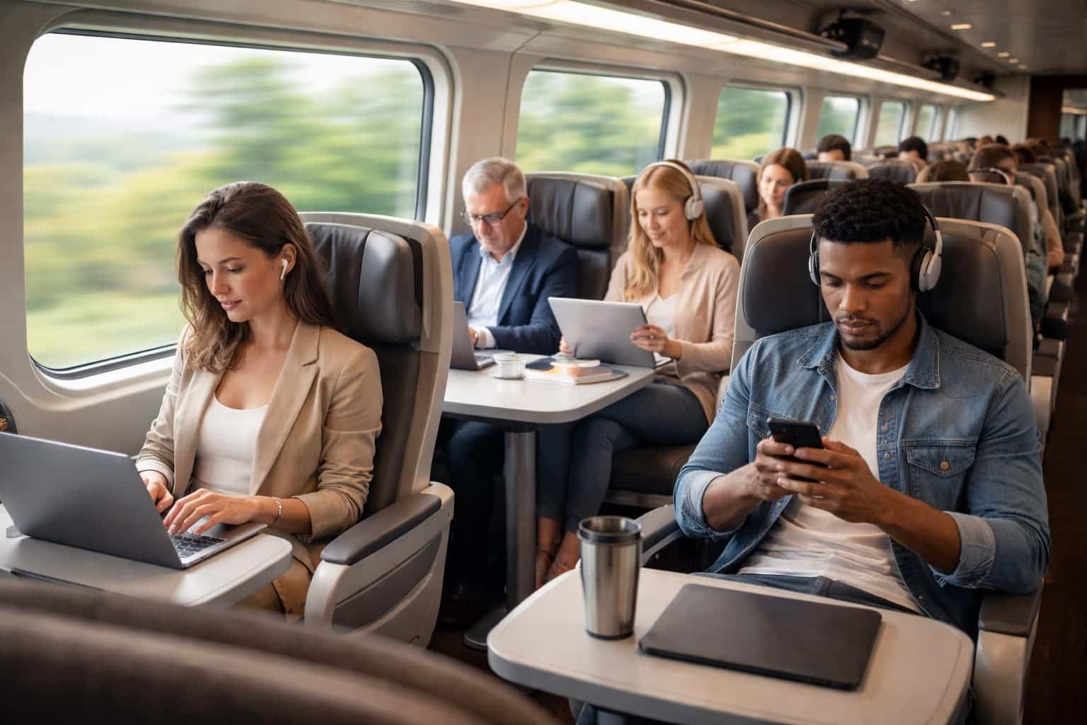 profitez du wifi à bord des trains intercités sncf pour rester connecté pendant vos déplacements et voyager confortablement en toute sérénité.